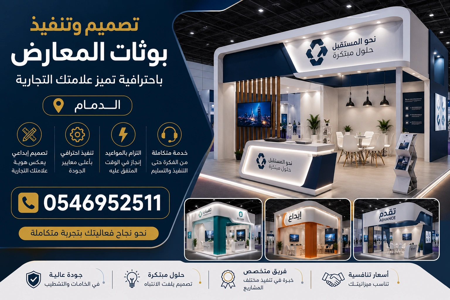 تركيب بوثات المعارض الدمام